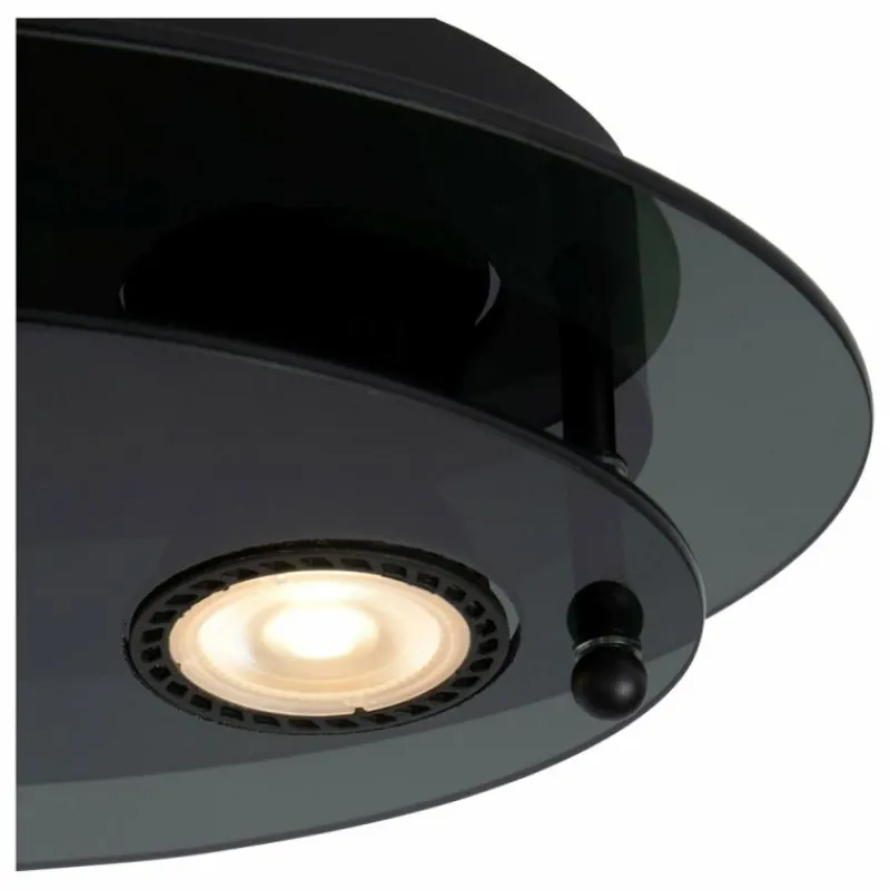 Luminaires Lucide Plafonnier Lucide OKNO Noir, 2 lumières