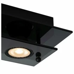 Luminaires Lucide Plafonnier Lucide OKNO Noir, 3 lumières