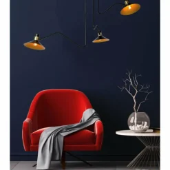 Luminaires Lucide Plafonnier Lucide PEPIJN Noir, 3 lumières* Plafonniers