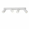 Luminaires Lucide Plafonnier Lucide PUNCH Blanc, 4 lumières* Spots Et Projecteurs