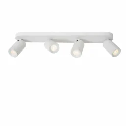 Luminaires Lucide Plafonnier Lucide PUNCH Blanc, 4 lumières* Spots Et Projecteurs