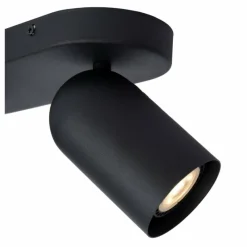 Luminaires Lucide Plafonnier Lucide PUNCH Noir, 2 lumières* Spots Et Projecteurs
