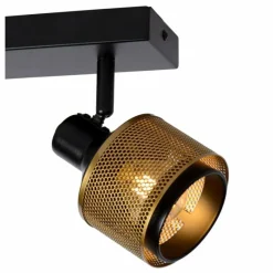 Lampes Dorées-Luminaires Lucide Plafonnier Lucide RAFA Noir, 2 lumières