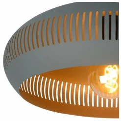 Lampes Vintages & Rétros-Luminaires Lucide Plafonnier Lucide RAYCO Gris, 1 lumière