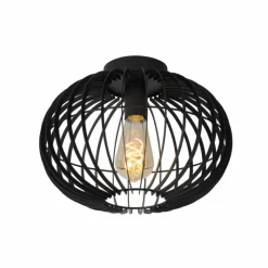 Luminaires Scandinaves-Luminaires Lucide Plafonnier Lucide REDA Noir, 1 lumière