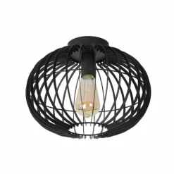 Luminaires Scandinaves-Luminaires Lucide Plafonnier Lucide REDA Noir, 1 lumière