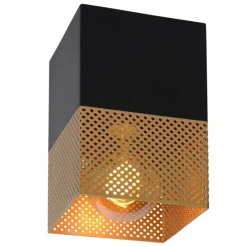 Lampes Dorées-Luminaires Lucide Plafonnier Lucide RENATE Noir, 1 lumière