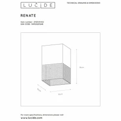 Lampes Dorées-Luminaires Lucide Plafonnier Lucide RENATE Noir, 1 lumière