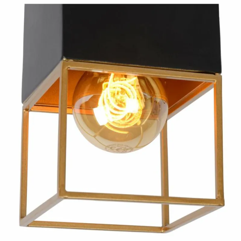 Lampe Turque-Luminaires Lucide Plafonnier Lucide RIXT Noir, 1 lumière