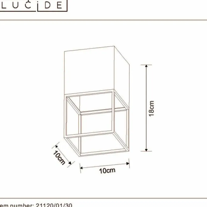 Lampe Turque-Luminaires Lucide Plafonnier Lucide RIXT Noir, 1 lumière