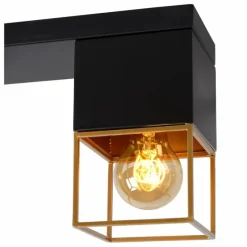 Lampe Turque-Luminaires Lucide Plafonnier Lucide RIXT Noir, 3 lumières
