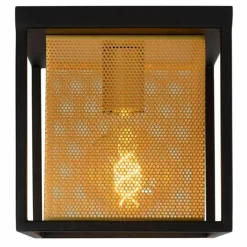 Lampes Dorées-Luminaires Lucide Plafonnier Lucide SANSA Noir, 1 lumière