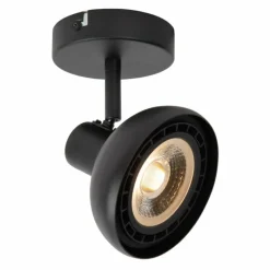 Luminaires Lucide Plafonnier Lucide SENSAS Noir, 1 lumière* Spots Et Projecteurs