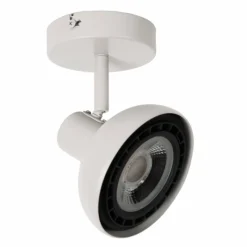 Luminaires Lucide Plafonnier Lucide SENSAS Blanc, 1 lumière* Spots Et Projecteurs