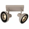 Luminaires Lucide Plafonnier Lucide SENSAS Beige, 2 lumières* Spots Et Projecteurs