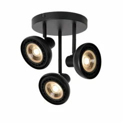 Luminaires Lucide Plafonnier Lucide SENSAS Noir, 3 lumières* Spots Et Projecteurs