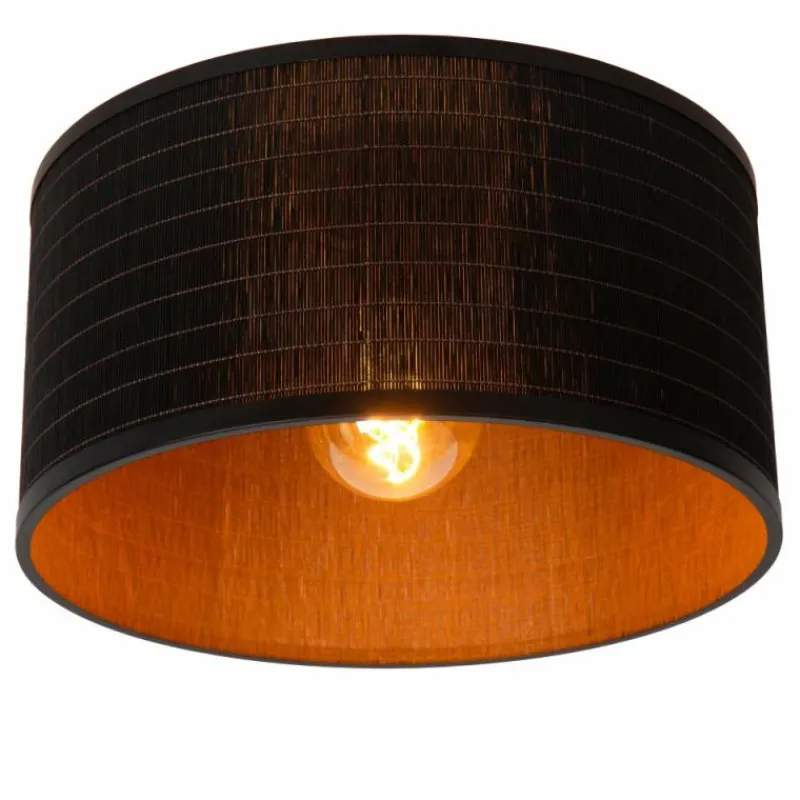 Luminaires Scandinaves-Luminaires Lucide Plafonnier Lucide TAGALOG Noir, 1 lumière