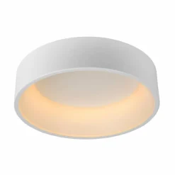 Luminaires Rustiques-Luminaires Lucide Plafonnier Lucide TALOWE LED Blanc, 1 lumière