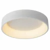 Luminaires Rustiques-Luminaires Lucide Plafonnier Lucide TALOWE LED Blanc, 1 lumière