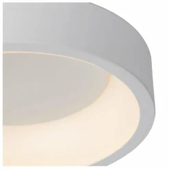 Luminaires Rustiques-Luminaires Lucide Plafonnier Lucide TALOWE LED Blanc, 1 lumière