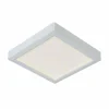 Luminaires Rustiques-Luminaires Lucide Plafonnier Lucide TENDO-LED Blanc, 1 lumière