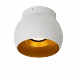 Lampes Dorées-Luminaires Lucide Plafonnier Lucide TORBEN Blanc, 1 lumière