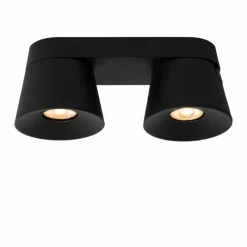 Luminaires Lucide Plafonnier Lucide TRIGONO Noir, 2 lumières* Spots Et Projecteurs