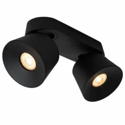 Luminaires Lucide Plafonnier Lucide TRIGONO Noir, 2 lumières* Spots Et Projecteurs