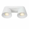 Luminaires Lucide Plafonnier Lucide TRIGONO Blanc, 2 lumières* Spots Et Projecteurs