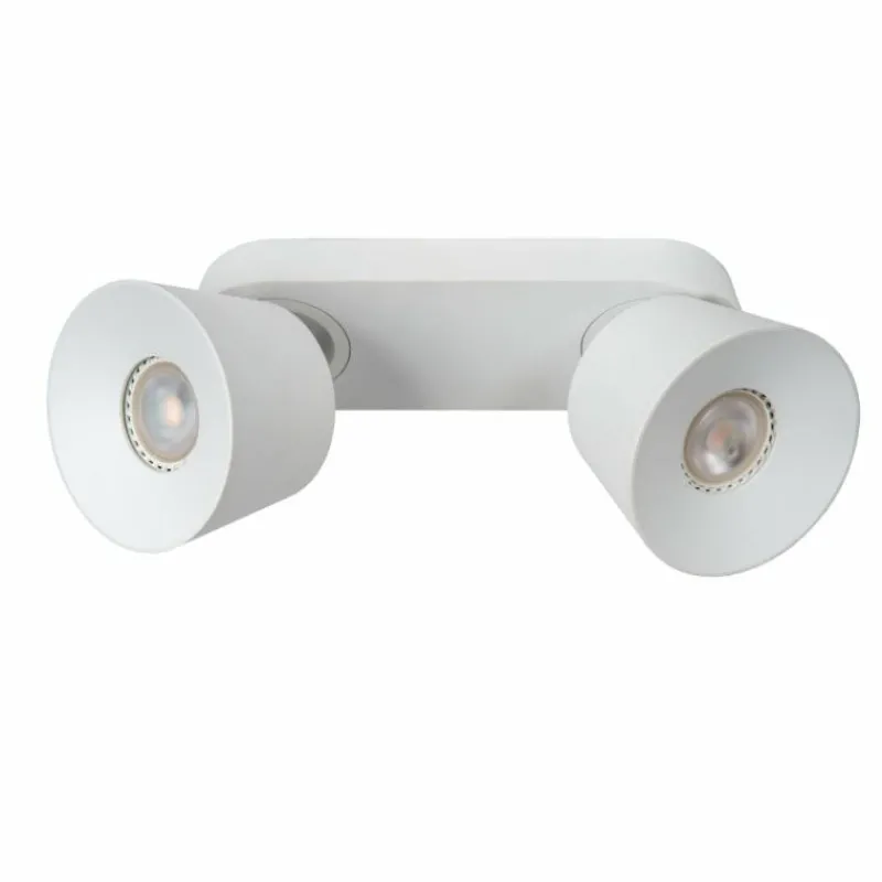 Luminaires Lucide Plafonnier Lucide TRIGONO Blanc, 2 lumières* Spots Et Projecteurs