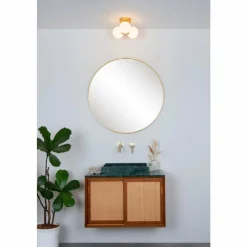 Luminaires Lucide Plafonnier Lucide TRUDY Or, Laiton, 3 lumières