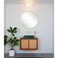 Luminaires Lucide Plafonnier Lucide TRUDY Or, Laiton, 3 lumières