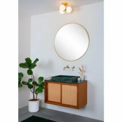 Luminaires Lucide Plafonnier Lucide TRUDY Or, Laiton, 3 lumières