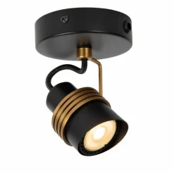 Luminaires Lucide Plafonnier Lucide TUNDRAN Noir, 1 lumière* Plafonniers