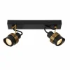 Luminaires Lucide Plafonnier Lucide TUNDRAN Noir, 2 lumières* Plafonniers