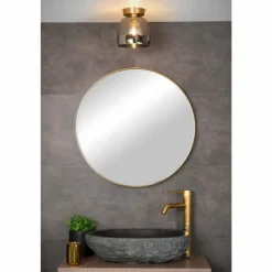 Lampes Dorées-Luminaires Lucide Plafonnier Lucide TYLER Or, Laiton, 1 lumière