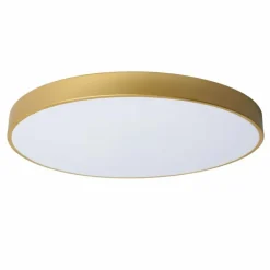 Lampes Dorées-Luminaires Lucide Plafonnier Lucide UNAR LED Or, Laiton, 1 lumière