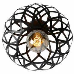 Luminaires Lucide Plafonnier Lucide WOLFRAM Noir, 1 lumière* Plafonniers