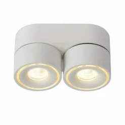 Luminaires Scandinaves-Luminaires Lucide Plafonnier Lucide YUMIKO LED Blanc, 2 lumières