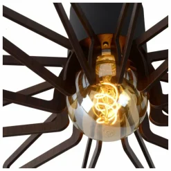 Luminaires Lucide Plafonnier Lucide ZIDANE Noir, 1 lumière* Plafonniers