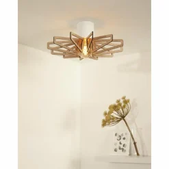 Luminaires Lucide Plafonnier Lucide ZIDANE Blanc, 1 lumière* Plafonniers