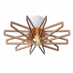 Luminaires Lucide Plafonnier Lucide ZIDANE Blanc, 1 lumière* Plafonniers