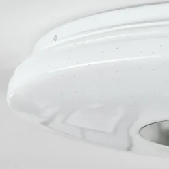 hofstein Plafonnier Lumsden LED Blanc, 1 lumière, Détecteur de mouvement