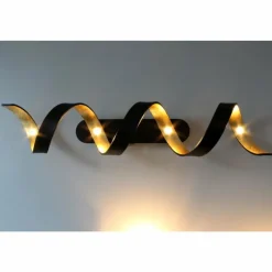 Lampes Dorées-Luminaires Lutec Plafonnier Lutec HELIX Or, Noir, 4 lumières