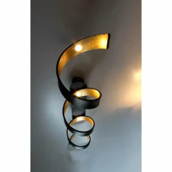 Lampes Dorées-Luminaires Lutec Plafonnier Lutec HELIX Or, Noir, 4 lumières