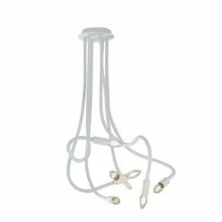 Luminaires Lutec Plafonnier Lutec LOVER Blanc, 6 lumières* Plafonniers