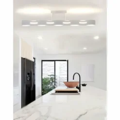 Luminaires Lutec Plafonnier Lutec WAVE Blanc, 3 lumières* Plafonniers