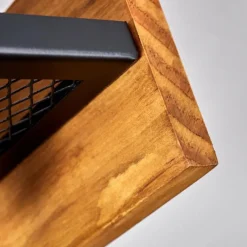 Style Boho-Chic-hofstein Plafonnier Maahui Écru, Noir, 4 lumières