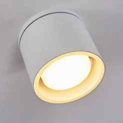 hofstein Plafonnier Macoupin Blanc, 1 lumière