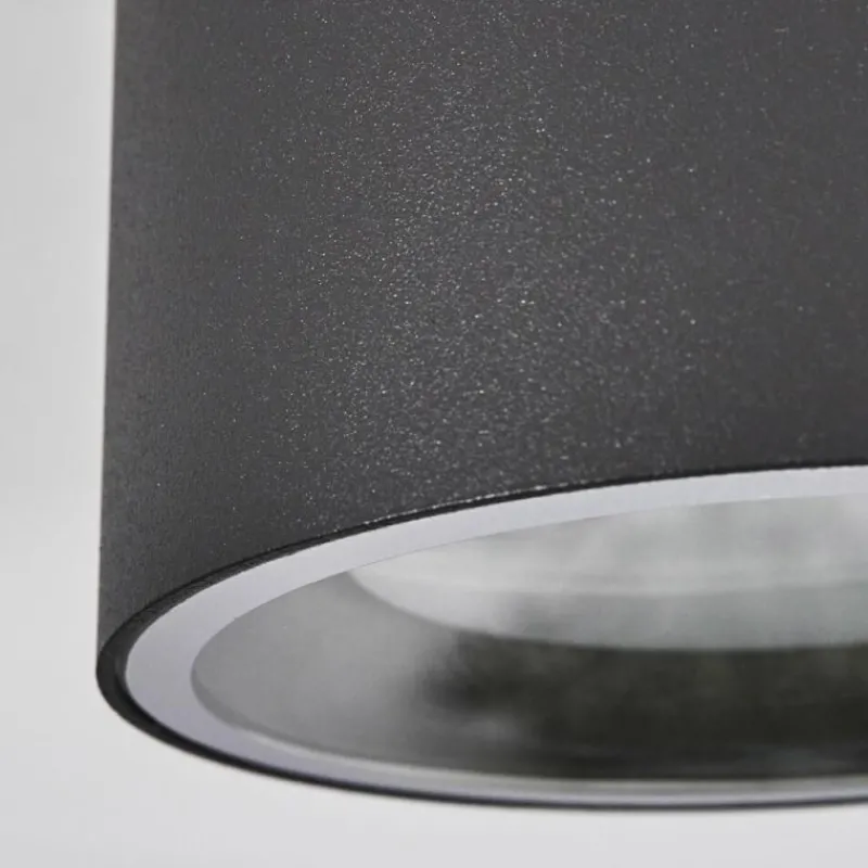 hofstein Plafonnier Macoupin Noir, 1 lumière